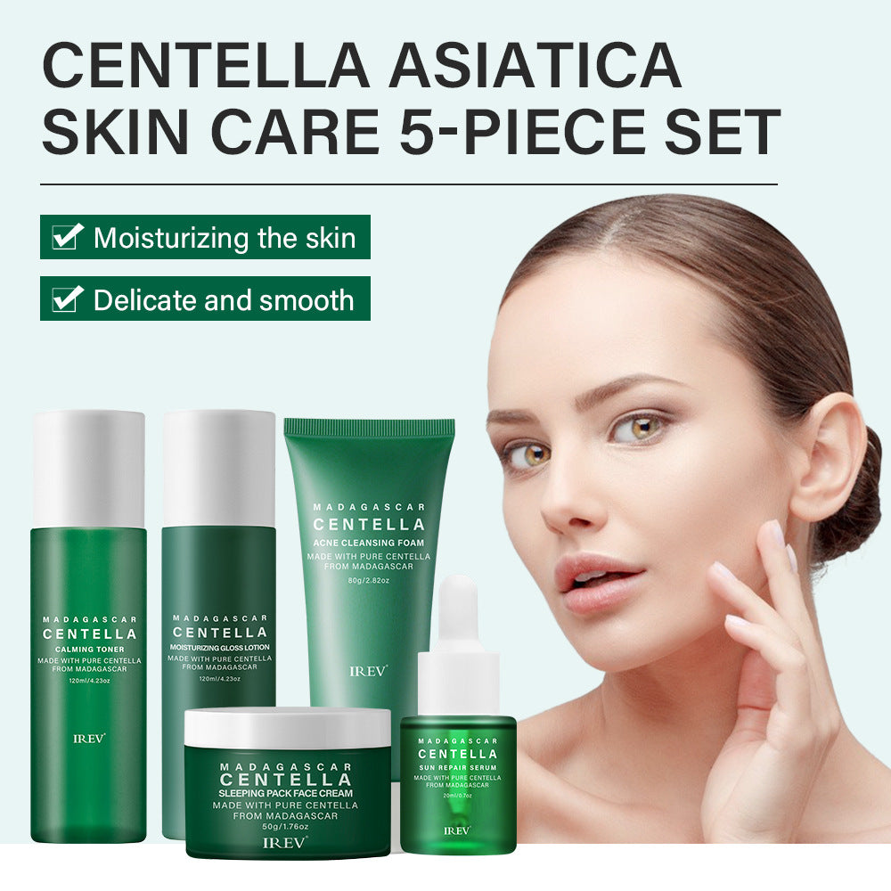 Snow Grass Skin Ritual — Set Facial con Centella Asiática