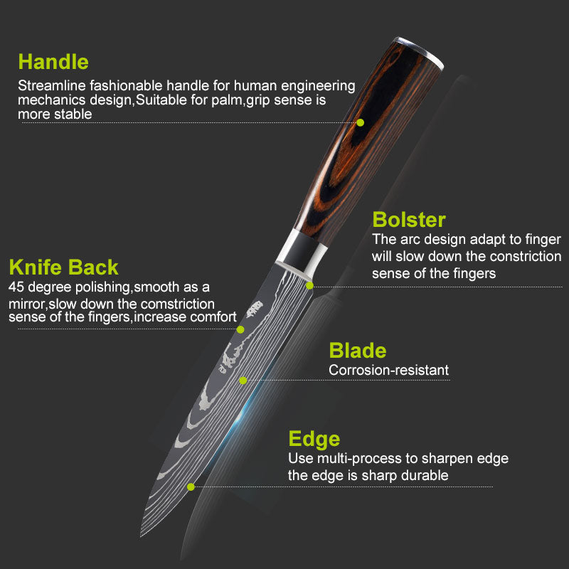 DamascusPro™ Premium Knife Set