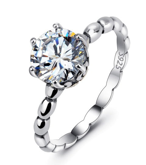 Luxury 925 Sterling Silver Ring – Timeless Elegance