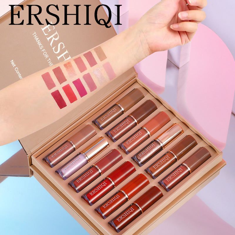 Velvet Kiss™ Set de 12 Labiales