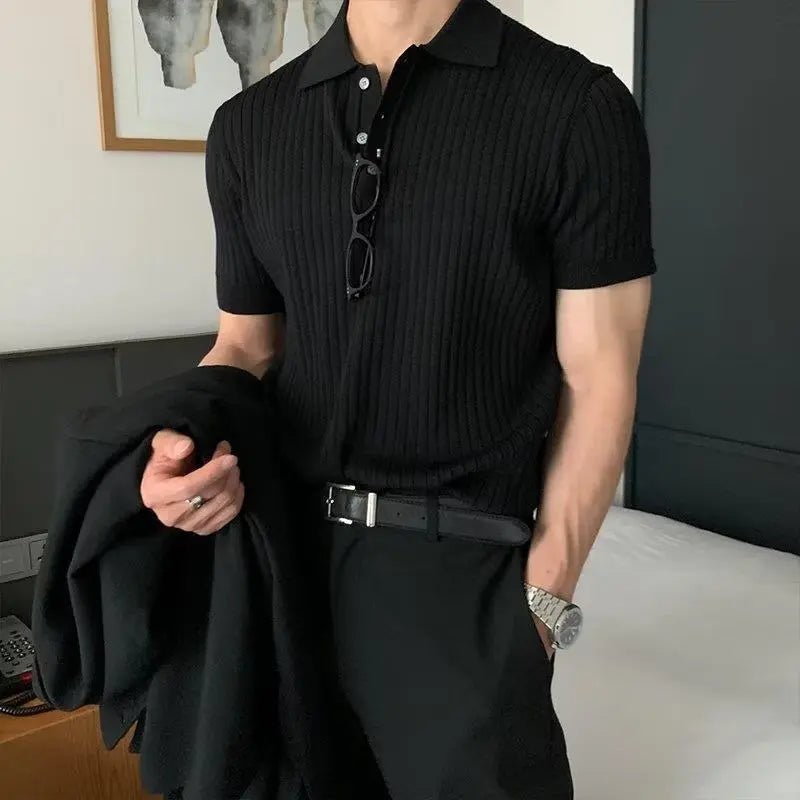 UrbanLapel — Polo Texturizado para Hombre