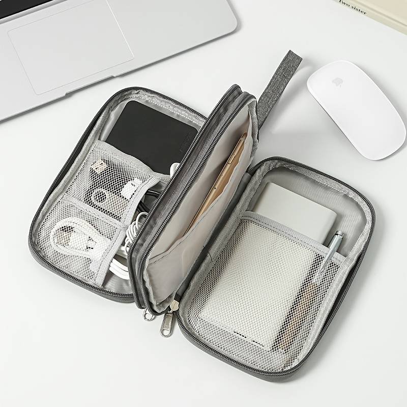 TRAVEL VAULT™ — Organizador Premium para Cables y Accesorios