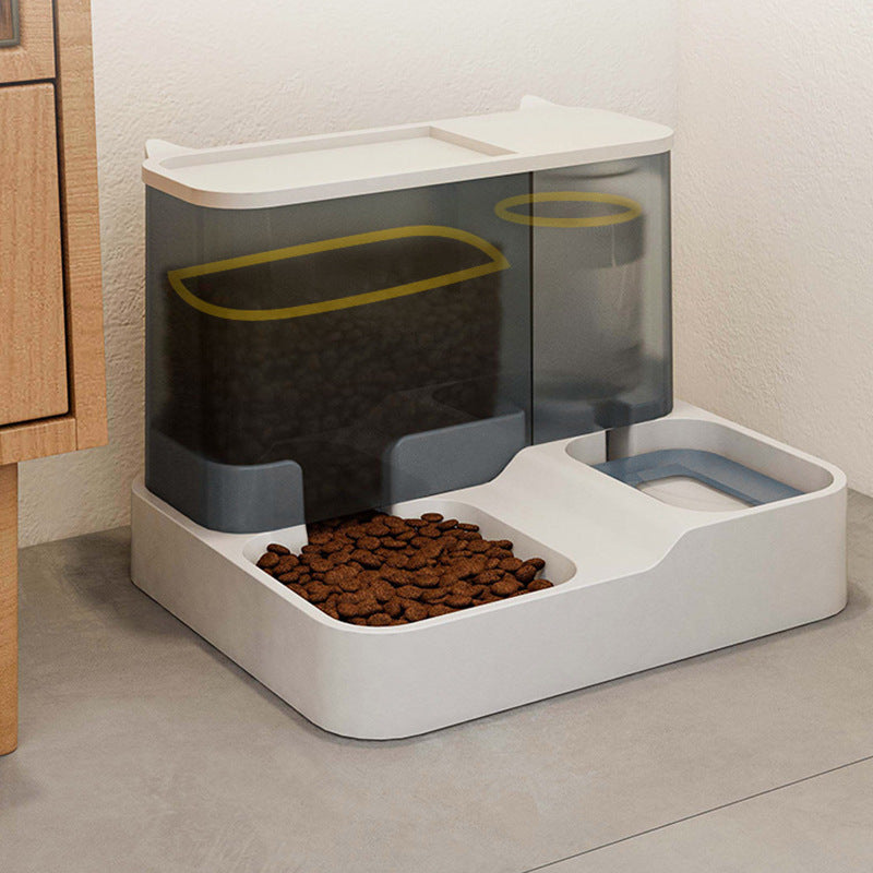 AquaFeast™ Alimentador Automático con Dispensador de Agua