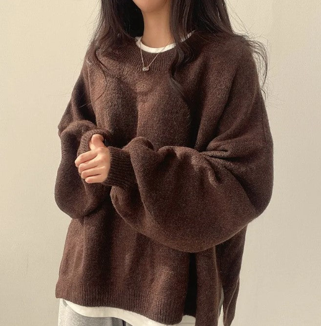 CozyLuxe™ Lantern Sleeve Sweater