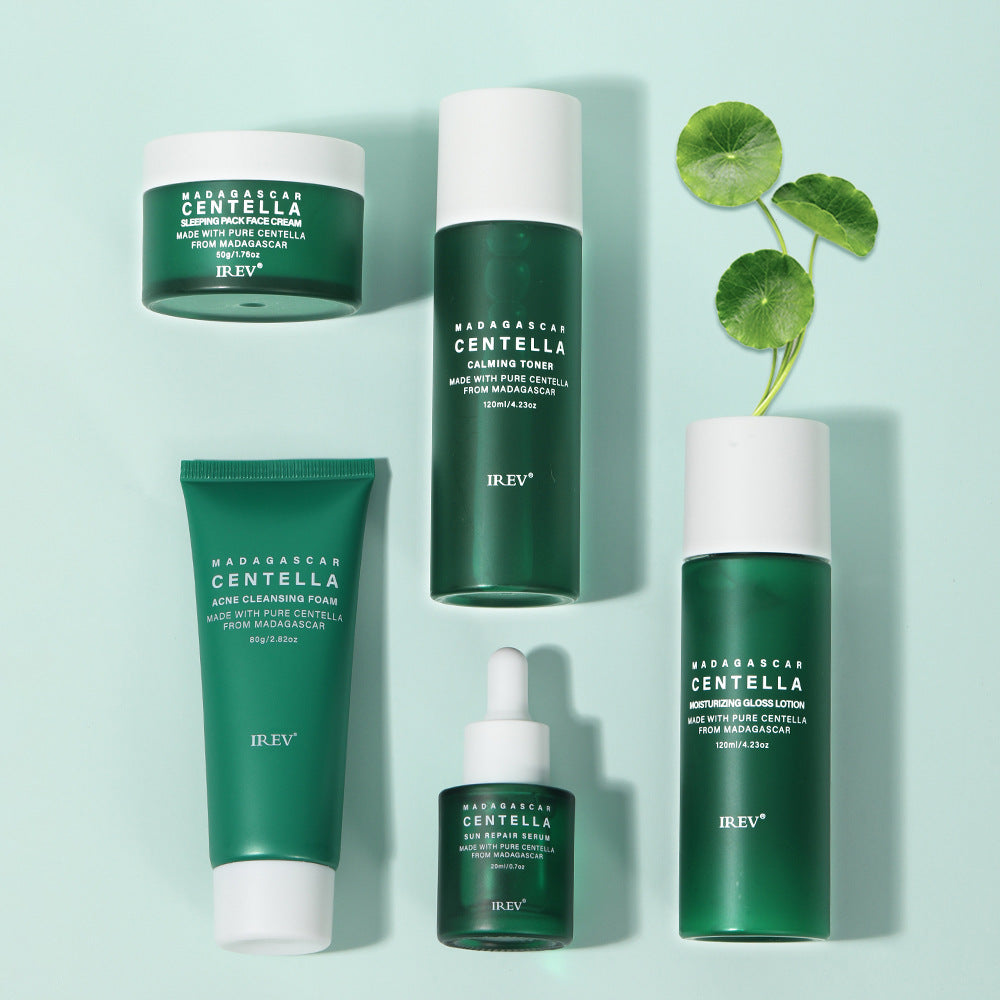 Snow Grass Skin Ritual — Set Facial con Centella Asiática