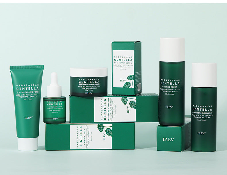 Snow Grass Skin Ritual — Set Facial con Centella Asiática