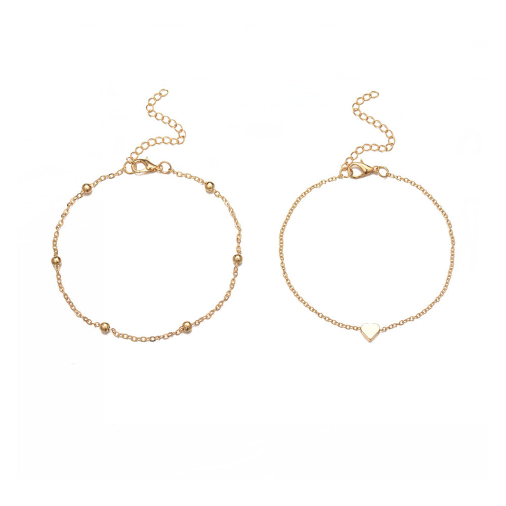 HeartGlow™ Double Layer Anklet