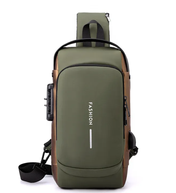 SecureFlex™ Bolsa Antirrobo con Candado de Seguridad