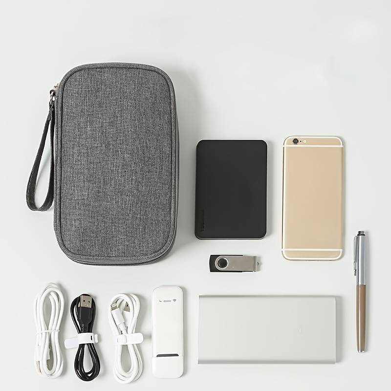 TRAVEL VAULT™ — Organizador Premium para Cables y Accesorios