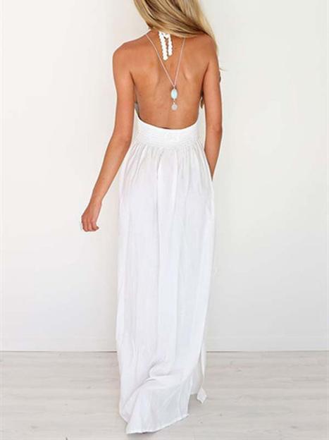 AuroraLace™ Chiffon Summer Dress
