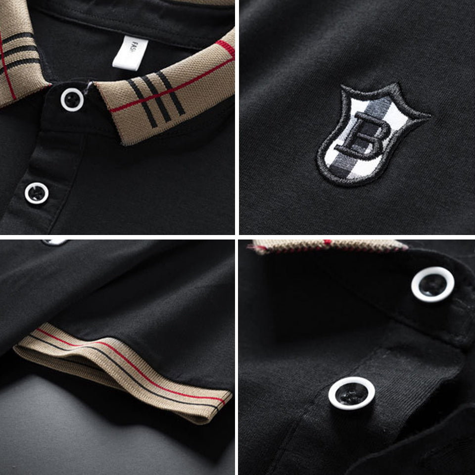 CROWN™ — Korean Style Cotton Polo