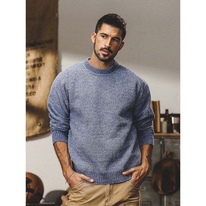 UrbanSoft Knit — Suéter Casual de Punto para Hombre