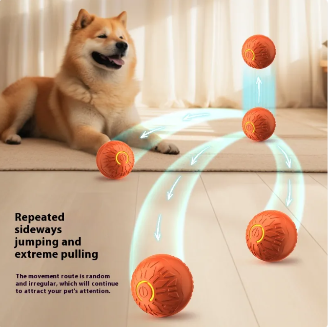 BOUNCE™ — Pelota Interactiva Automática para Perros