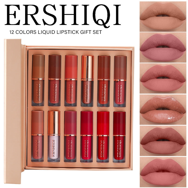 Velvet Kiss™ Set de 12 Labiales