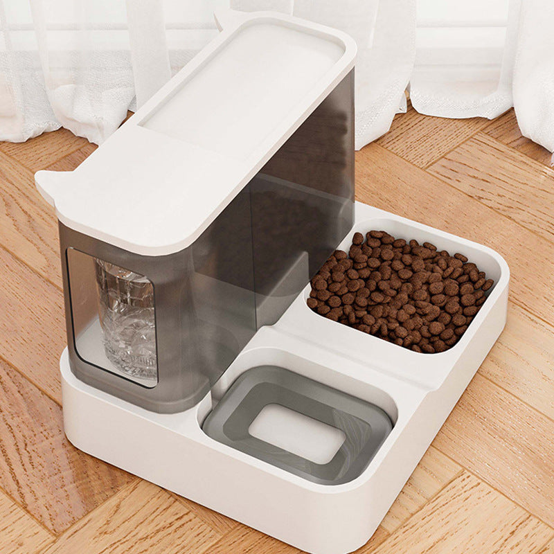 AquaFeast™ Alimentador Automático con Dispensador de Agua