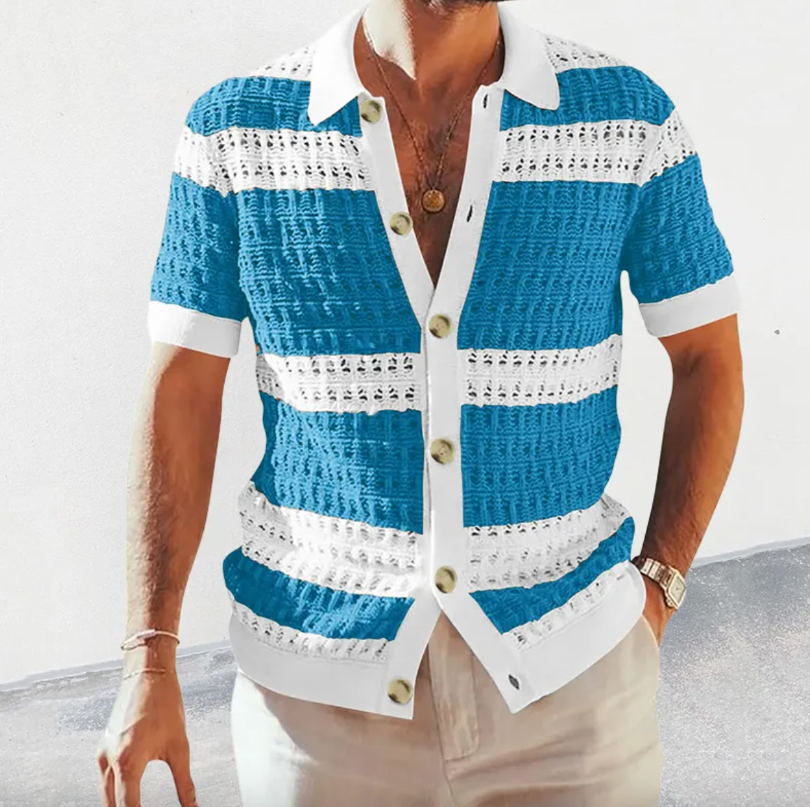 AURELIS™ — Camisa de Verano para Hombre