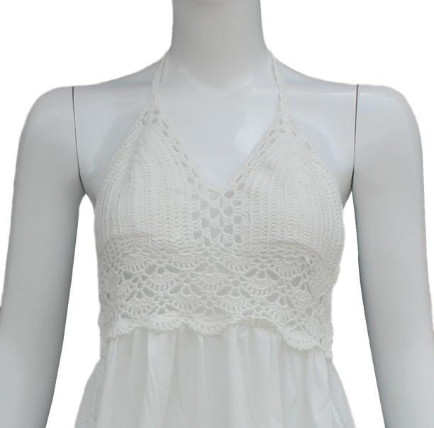 AuroraLace™ Chiffon Summer Dress