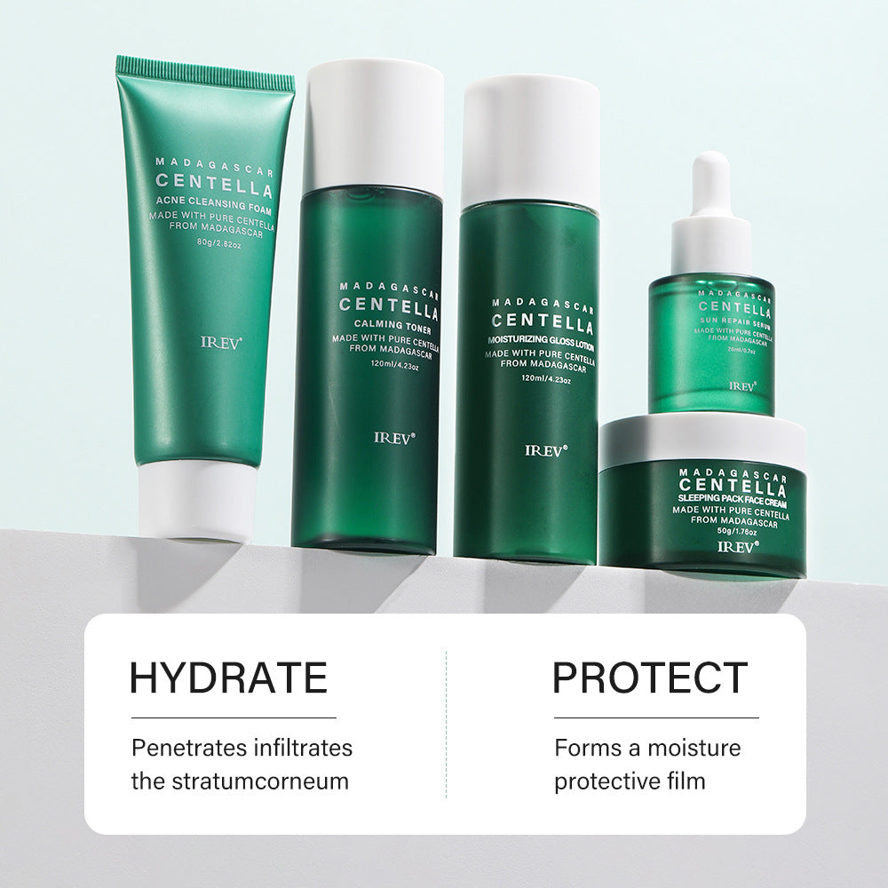 Snow Grass Skin Ritual — Set Facial con Centella Asiática