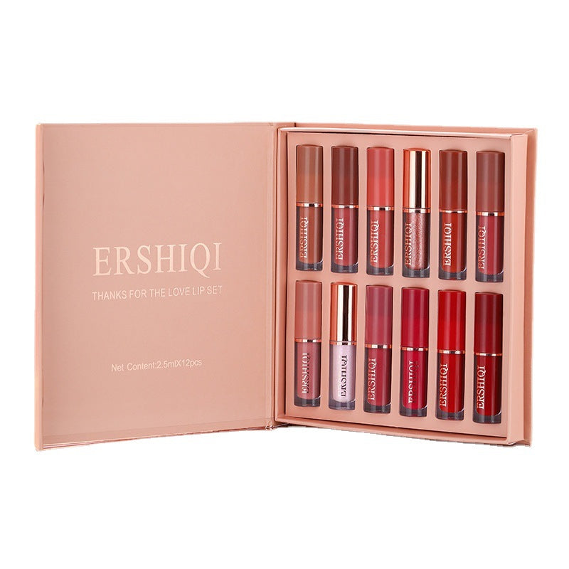 Velvet Kiss™ Set de 12 Labiales