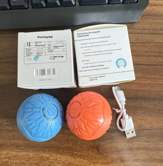 BOUNCE™ — Pelota Interactiva Automática para Perros