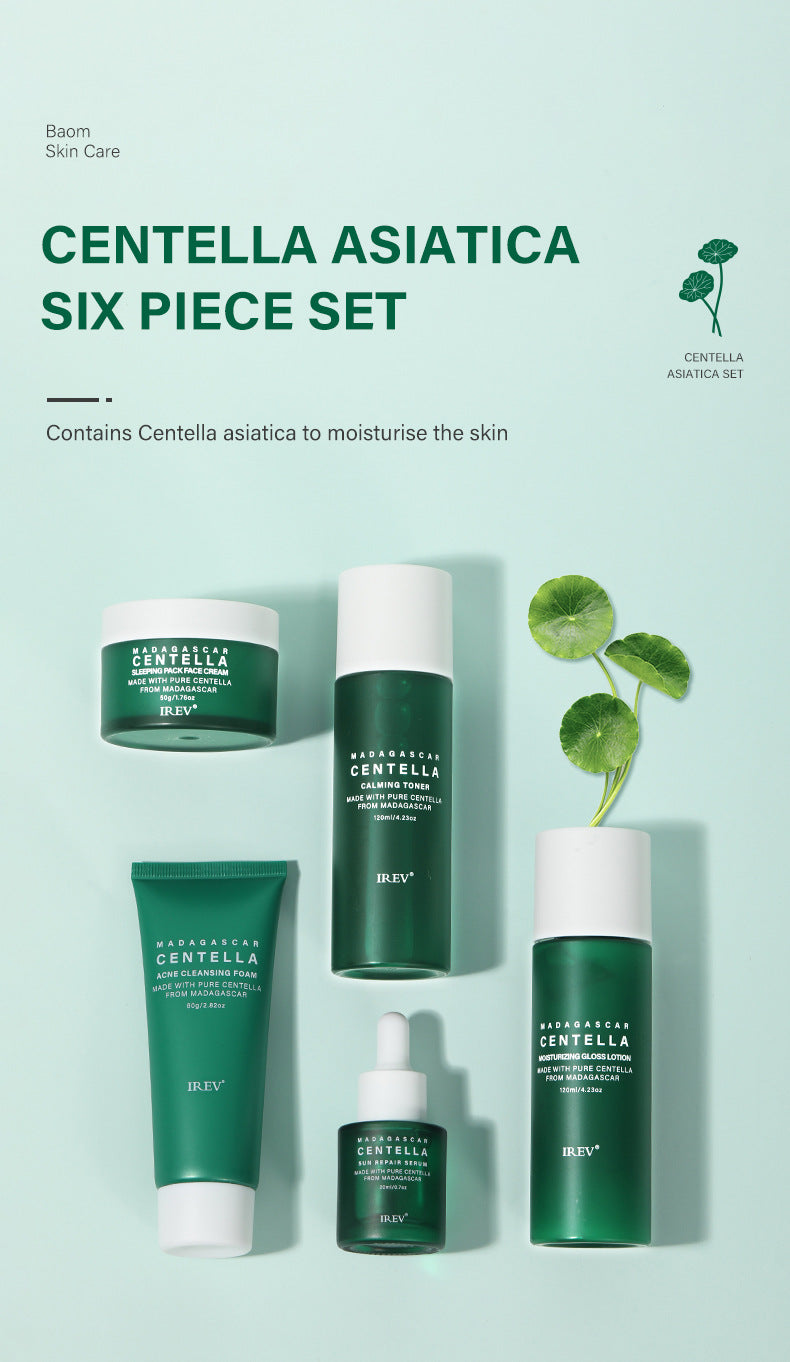 Snow Grass Skin Ritual — Set Facial con Centella Asiática