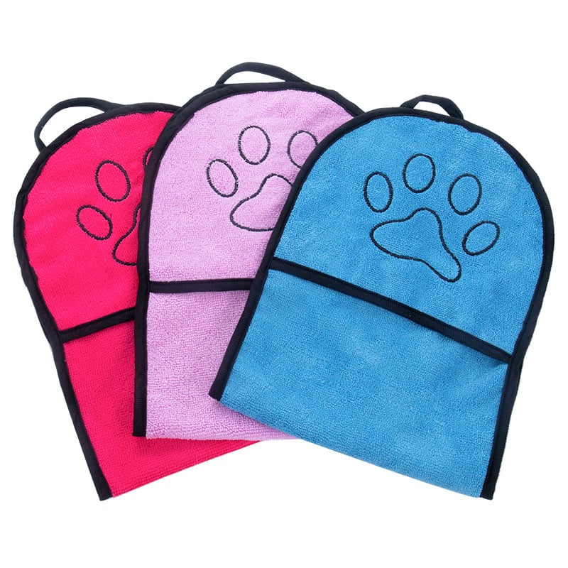 DRYPAW™ — Bata y Toalla Súper Absorbente para Mascotas